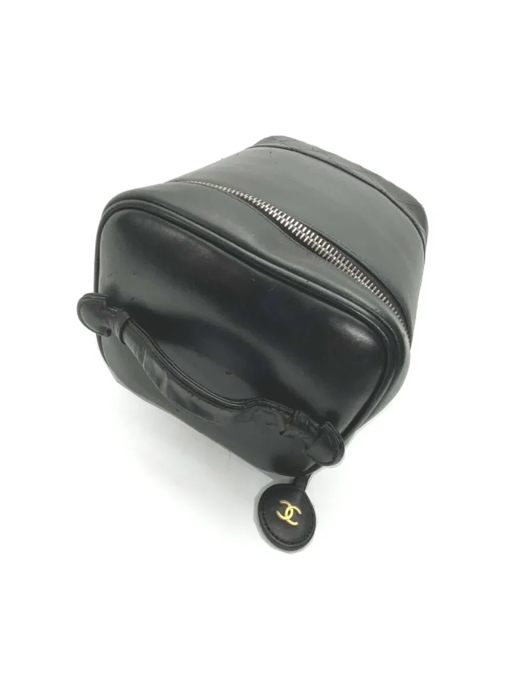 Chanel vanity bag - black - FAIR condition